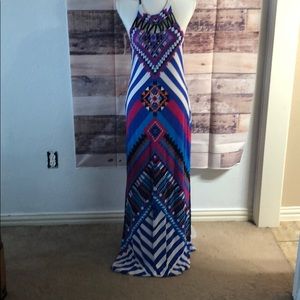 Tribal print dress